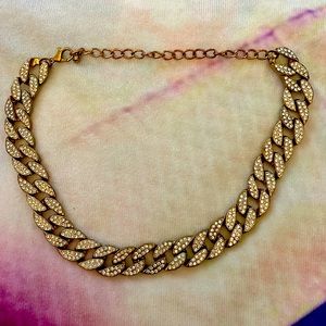 Gold “Cuban Chain” necklace